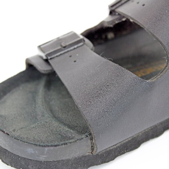 Black Birkenstock Womens Arizona Essentials Slide Sandal: Size 35 - Picture 6 of 9